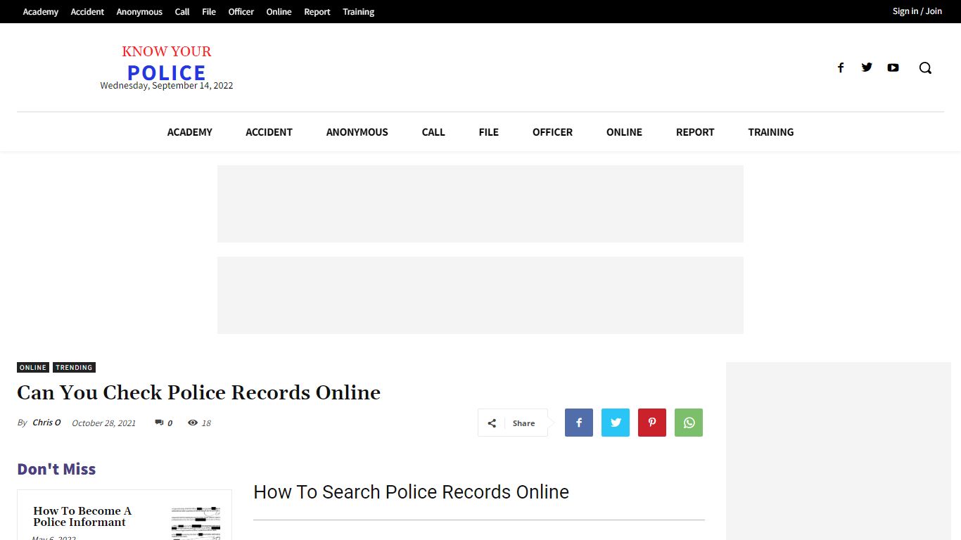 Can You Check Police Records Online - KnowYourPolice.net